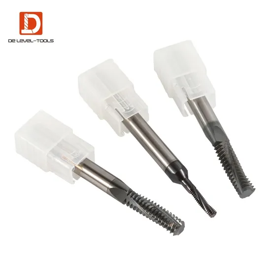 Threading Milling Cutter Tool 3/4 Flutes Thread End Mill Full Tooth Thread Milling Cutter M3-M24